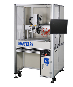 熱熔膠自動點膠機噴膠呈波浪形怎么辦？